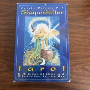 Shapeshifter Tarot Deck & Book Set D.J. Conway Sirona Knight Lisa Hunt Fairy